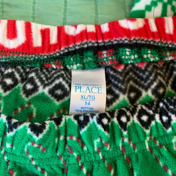 Children’s Place XL Christmas pajama pants. Worn a few times. - Picture 3 of 3